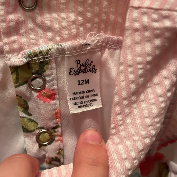 Baby Essentials Floral Onesie - Picture 3 of 7